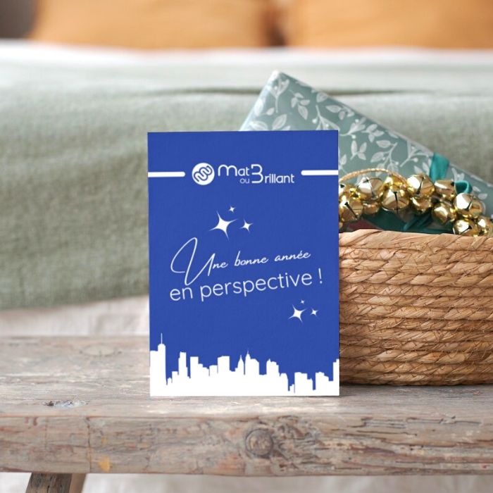 Carte de vœux architecte